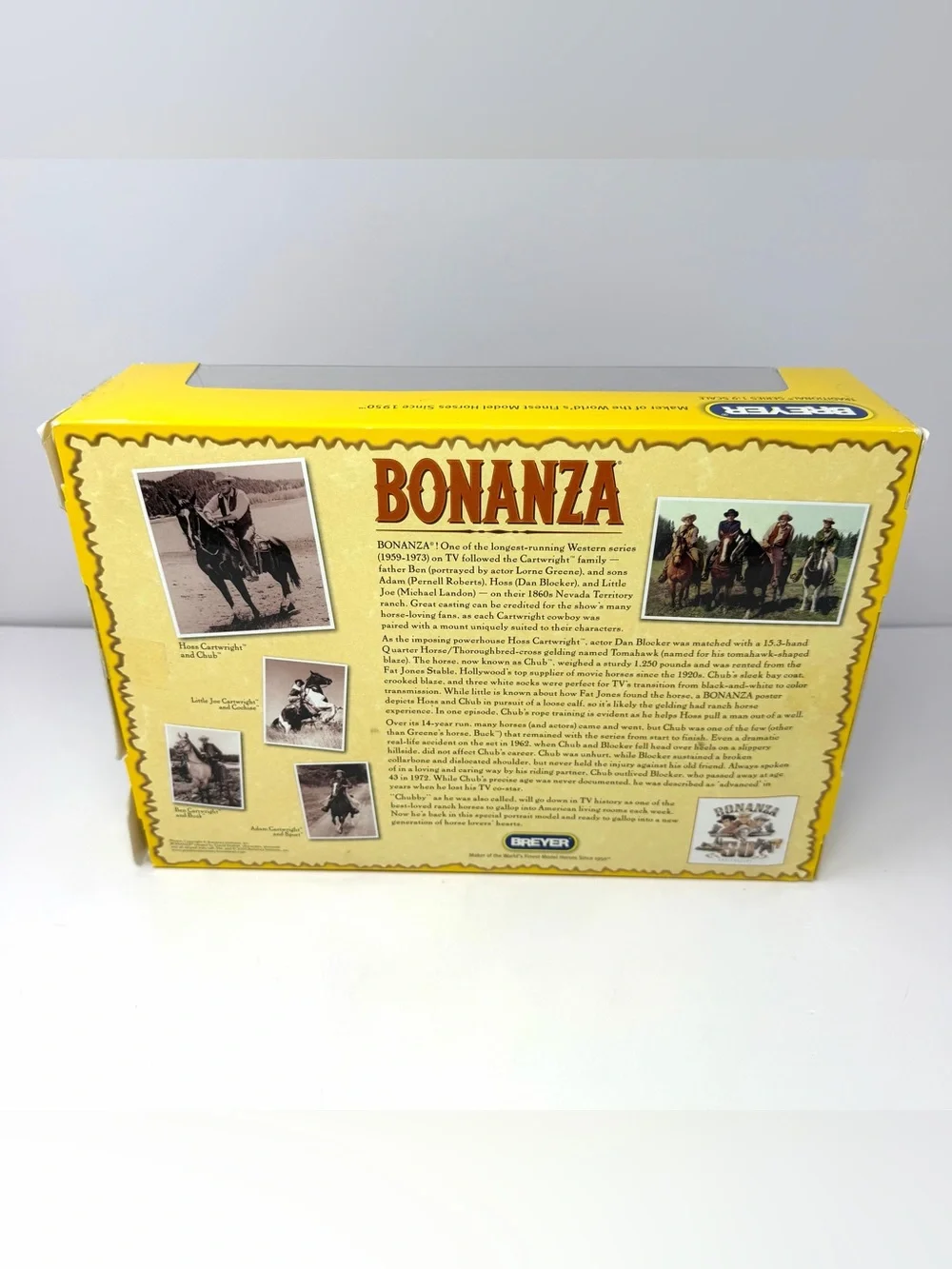 Breyer Bonanza No. 1453 Hoss Cartwright’s Chubb 2011 Brown Horse NEW Open Box